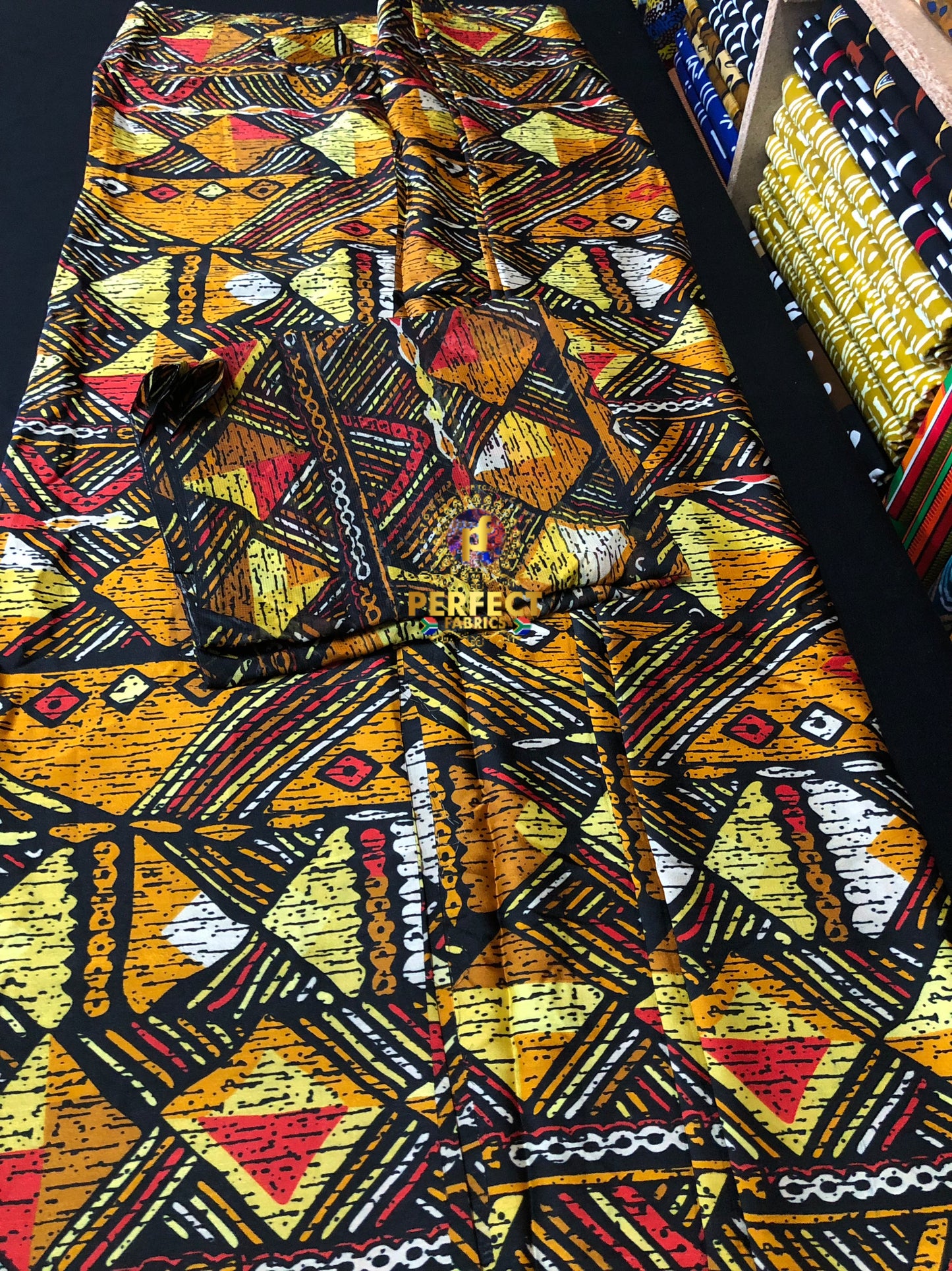 Unique Tribal Silk Set