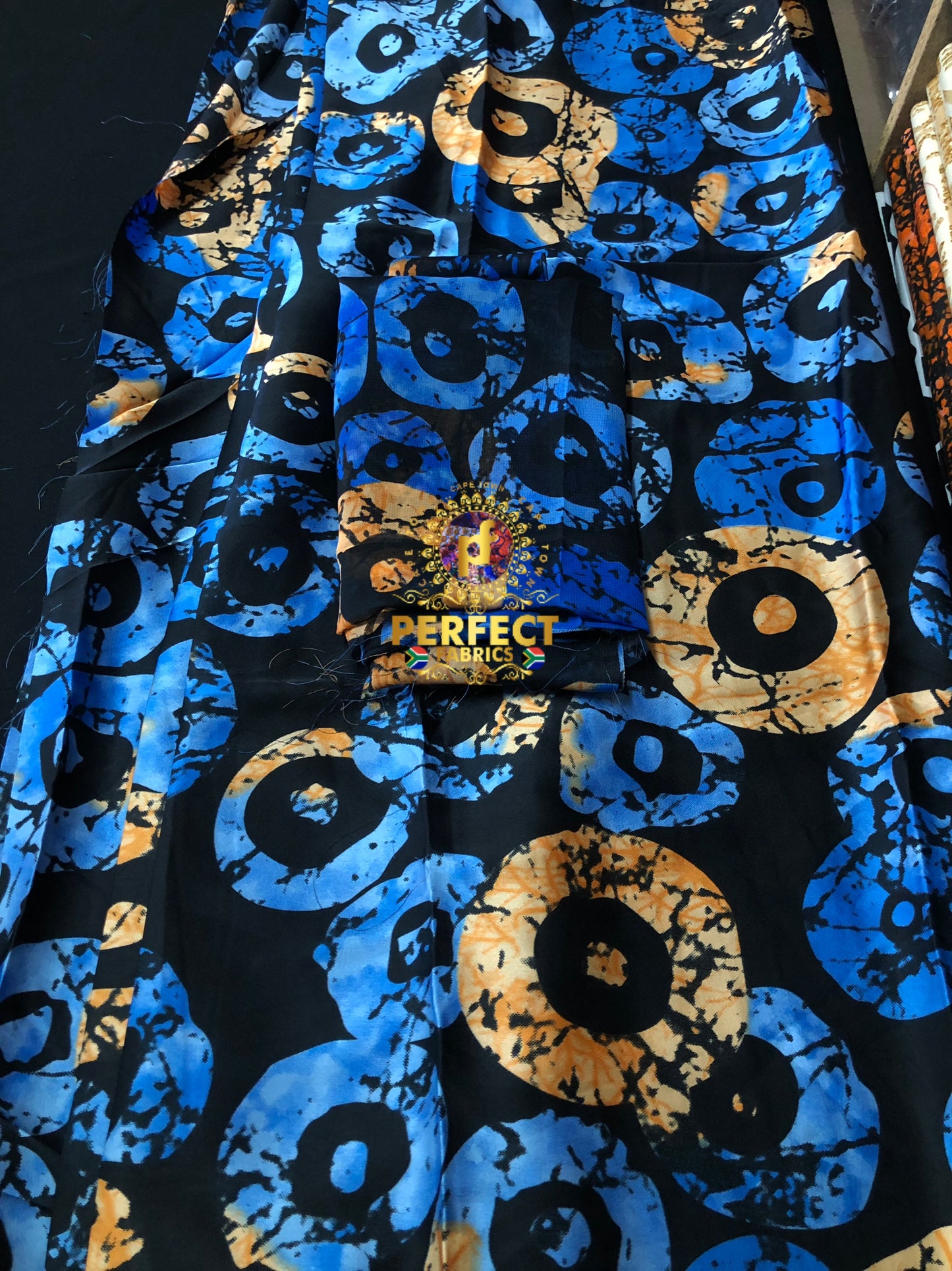 Unique Adire Silk Set