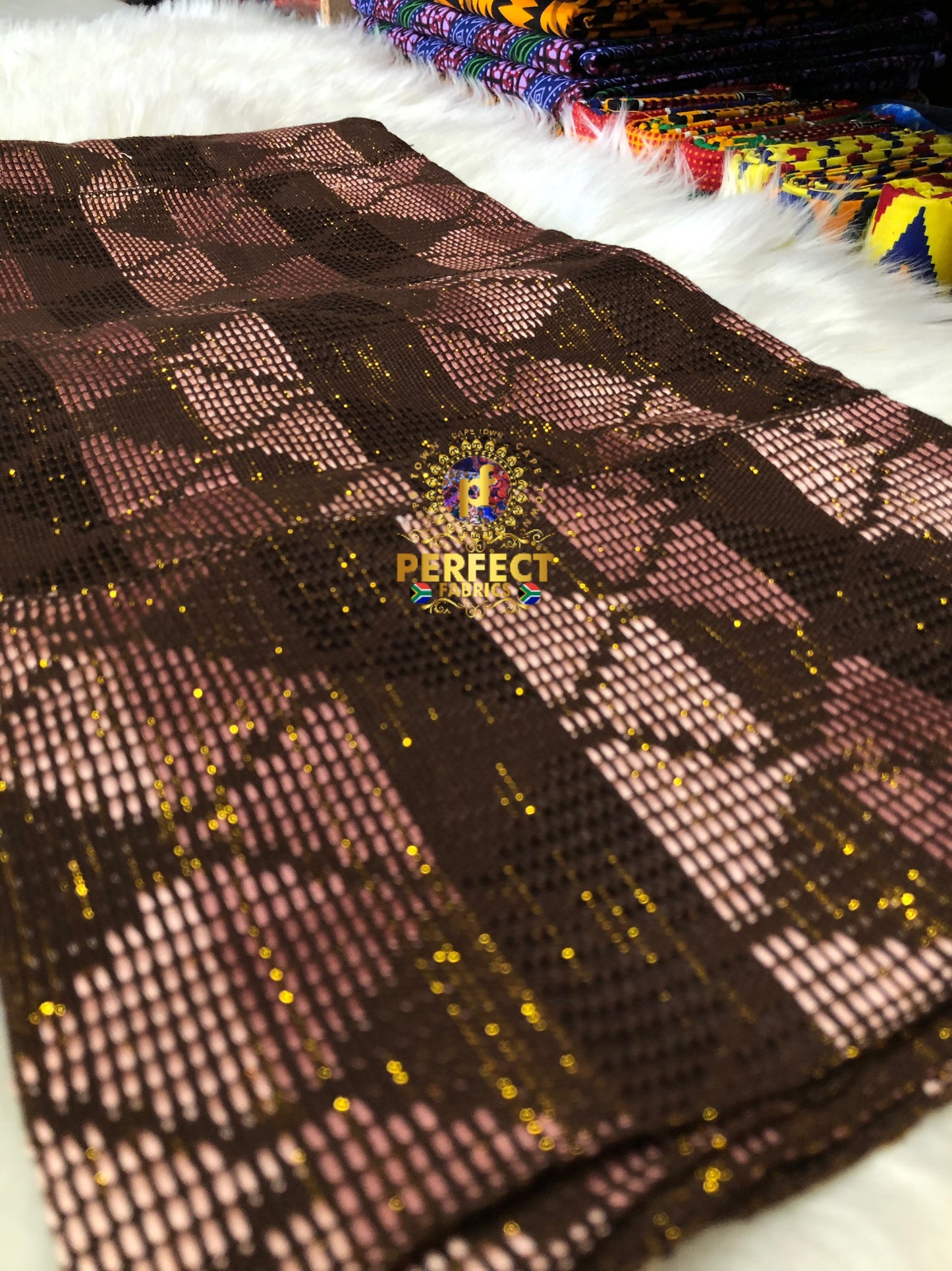 Earth Tones Ashanti Kente