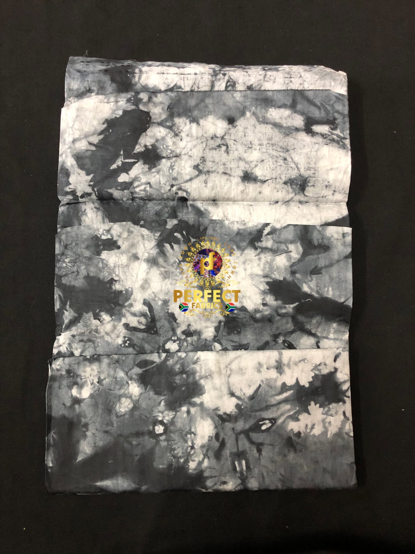 Gray Tones Cotton Adire