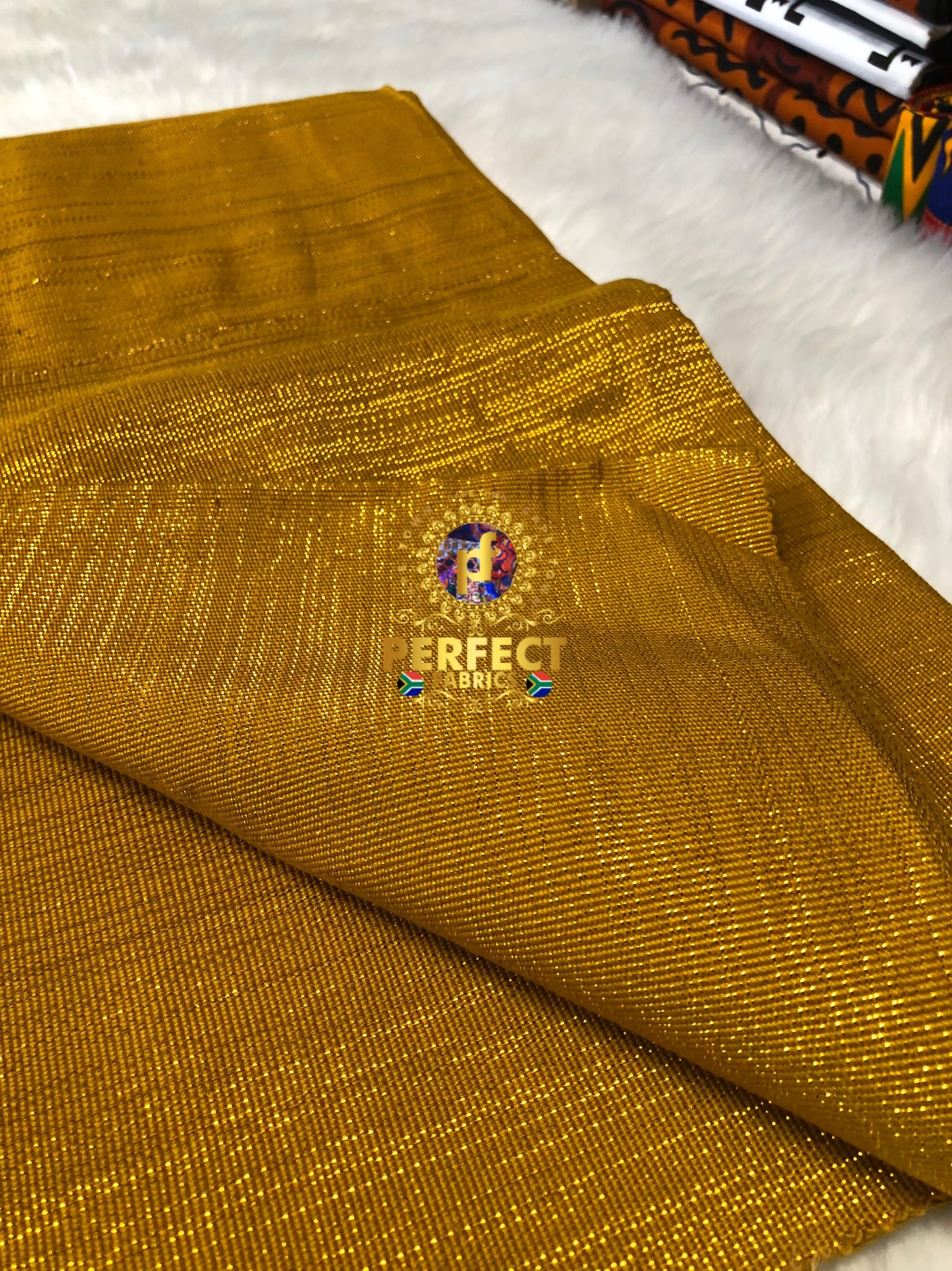 Fugu- Rich Gold Shimmery Plain