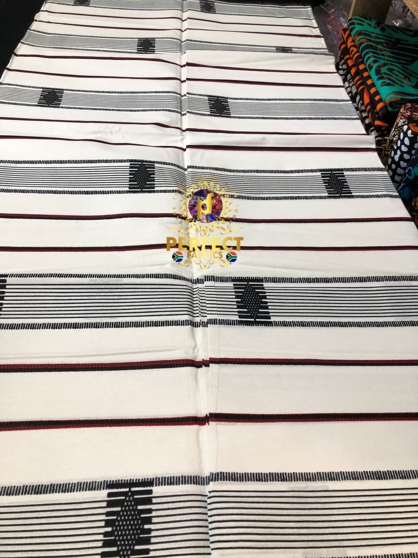 Unique Cotton Fugu Kente Ankara