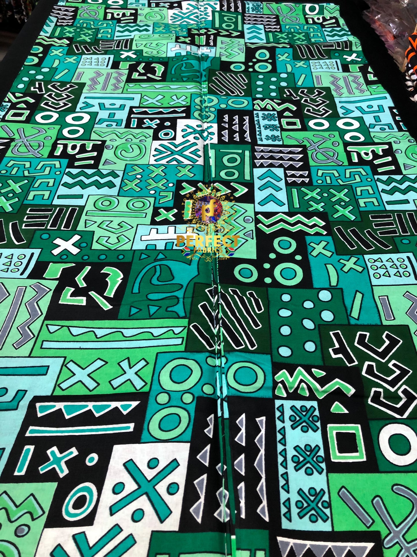 Green Tones Tribal Ankara