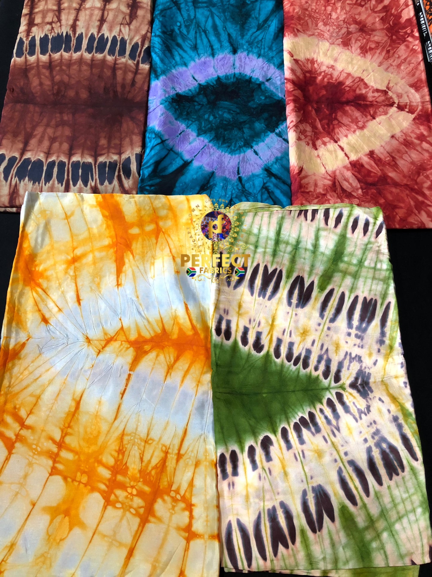 5pcs Silk Adire Combo