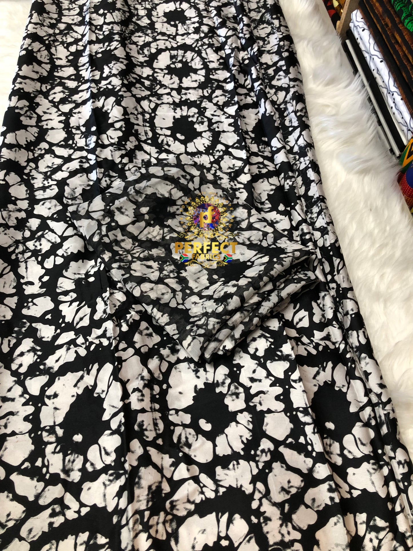 Black & White Silk & Chiffon Sets