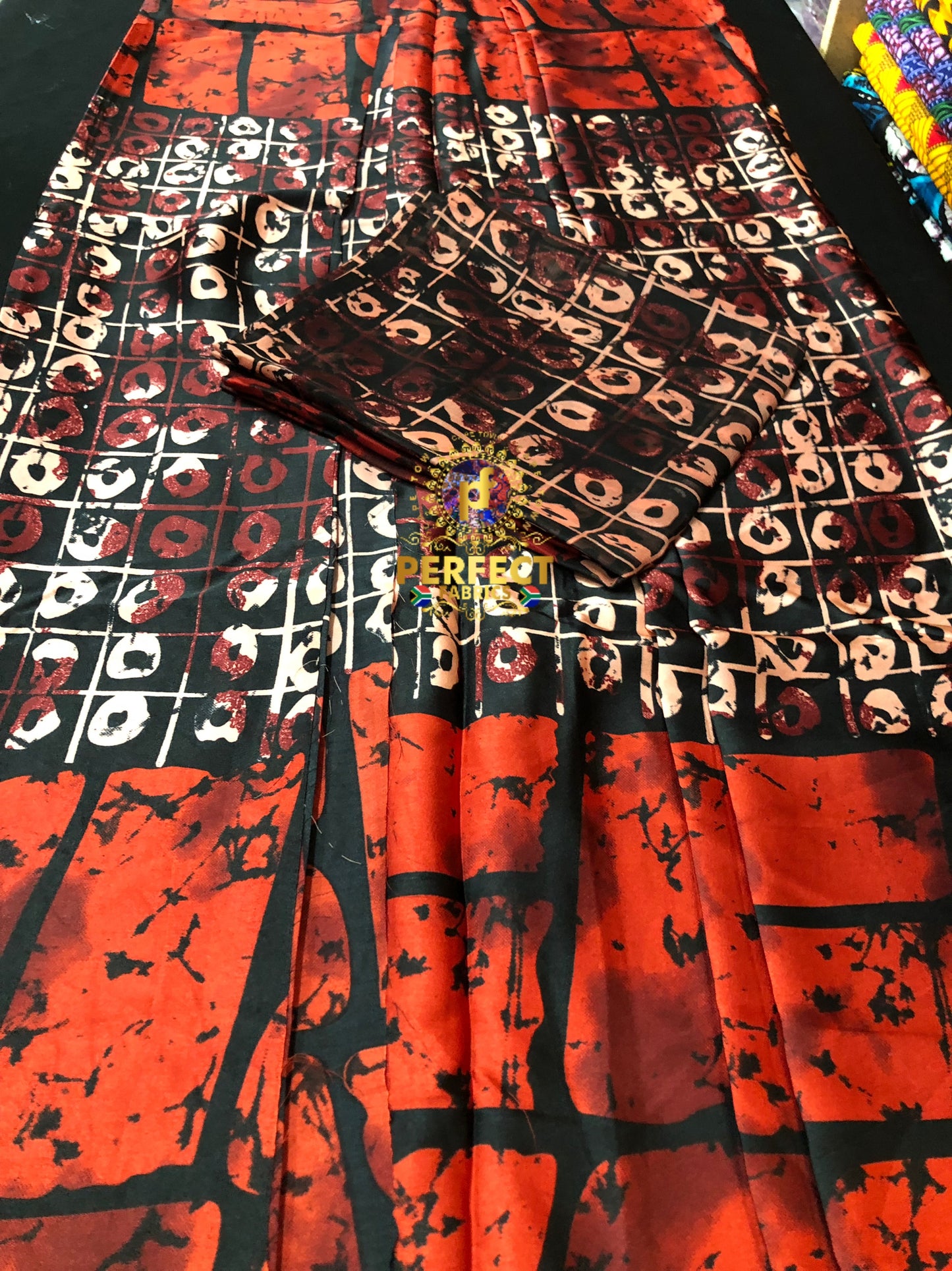 Unique Adire Silk Set