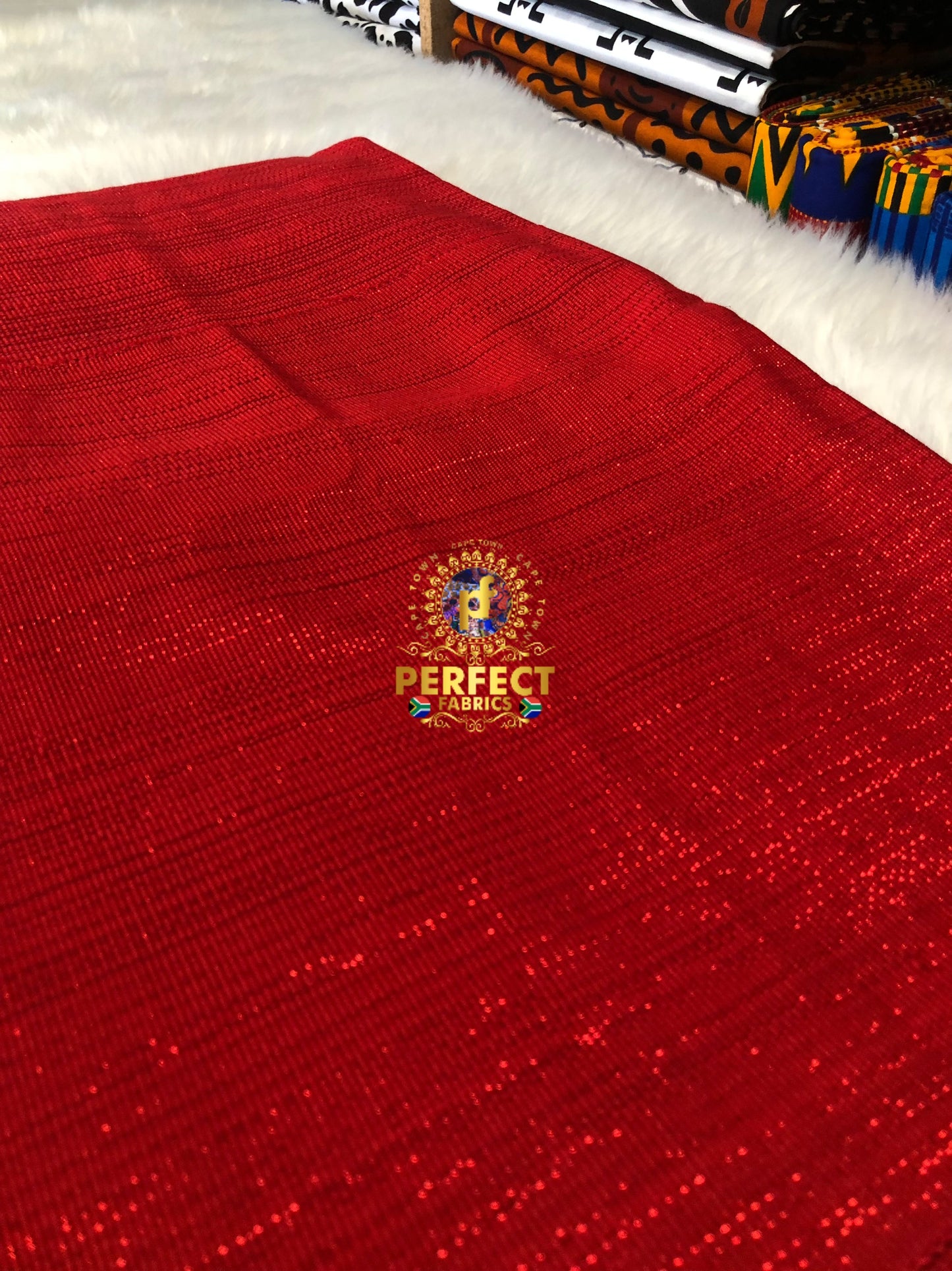 Fugu- Red Shimmery Plain