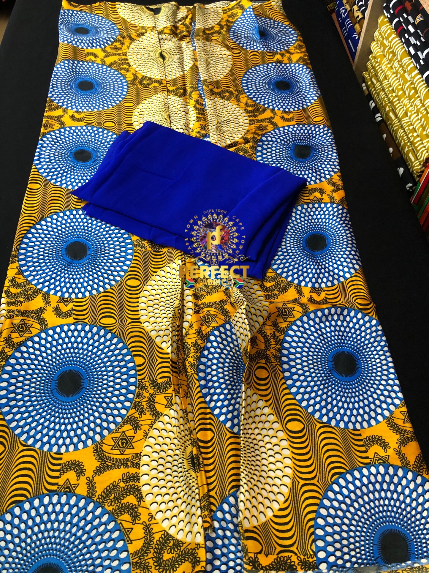 Vintage Ankara Silk Set