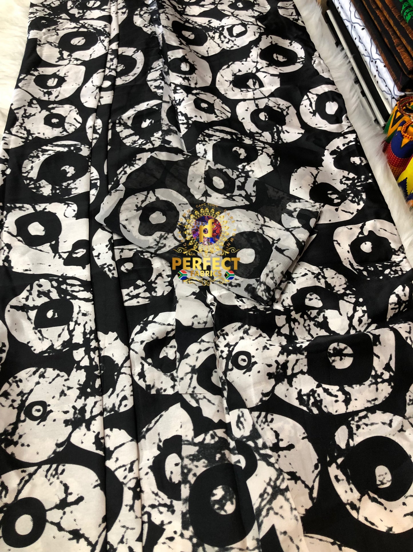 Black & White Silk & Chiffon Sets