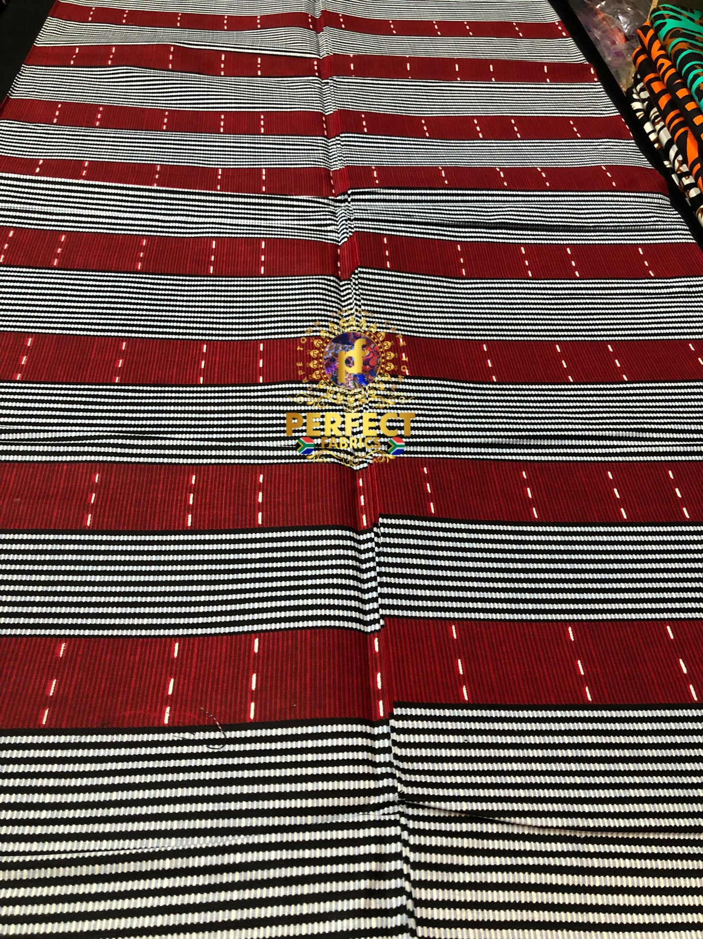 Unique Cotton Fugu Kente Ankara