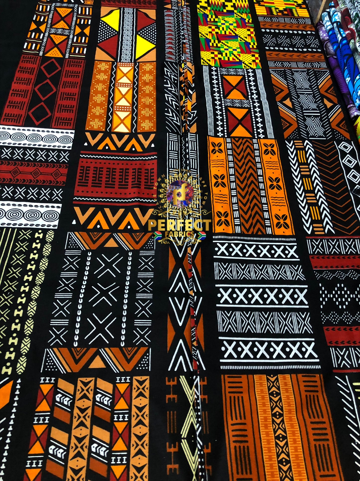 Unique Tribal & Kente Patch Ankara