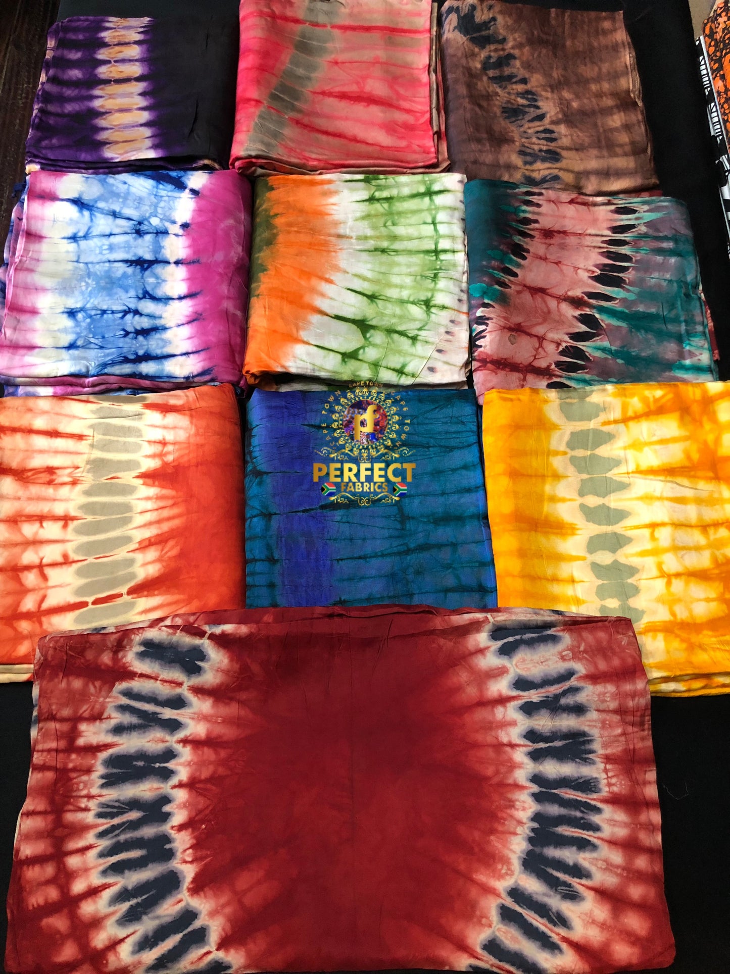 10pcs Silk Adire Combo