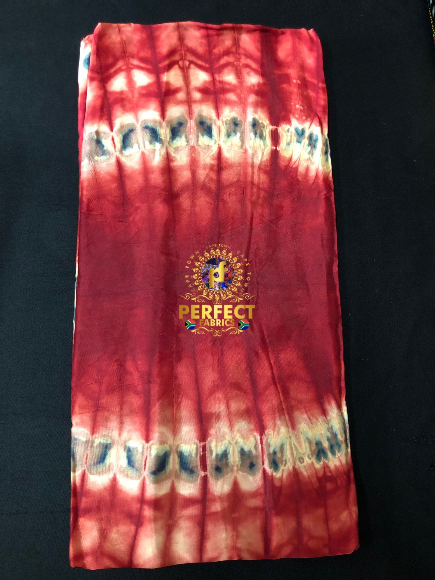 Red Silk Adire