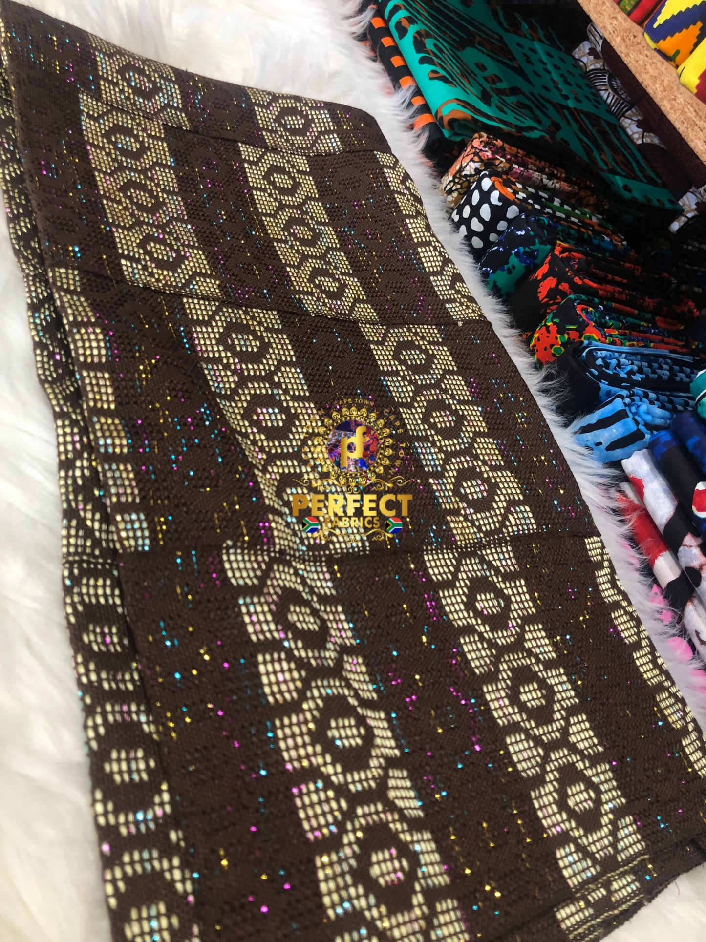 Brown Tones Ashanti Kente