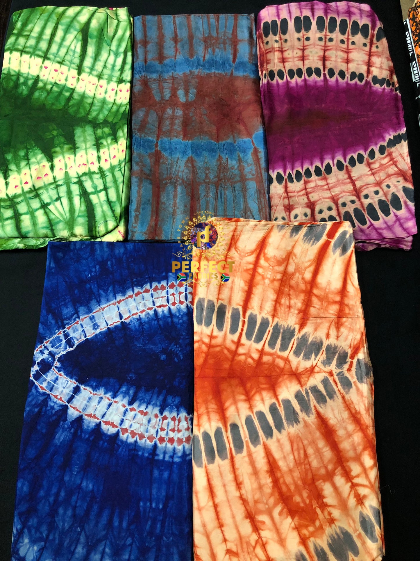 5pcs Silk Adire Combo