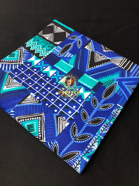 Unique Blue Tribal Ankara