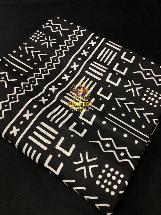 Black & White Tribal Ankara