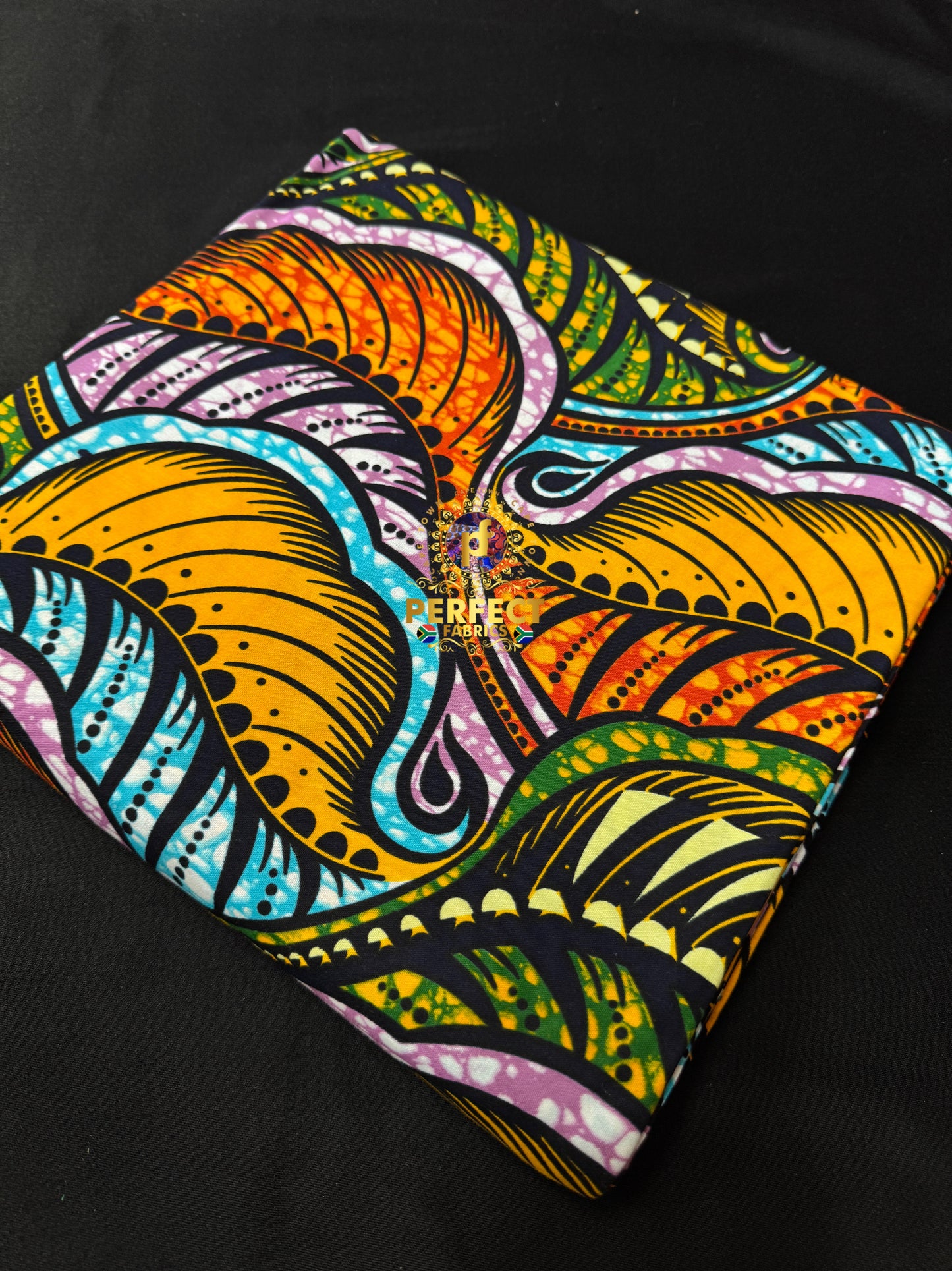Unique Floral Cotton Ankara