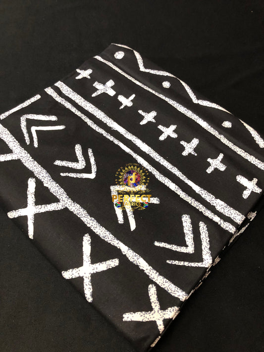 Black & White Tribal Ankara