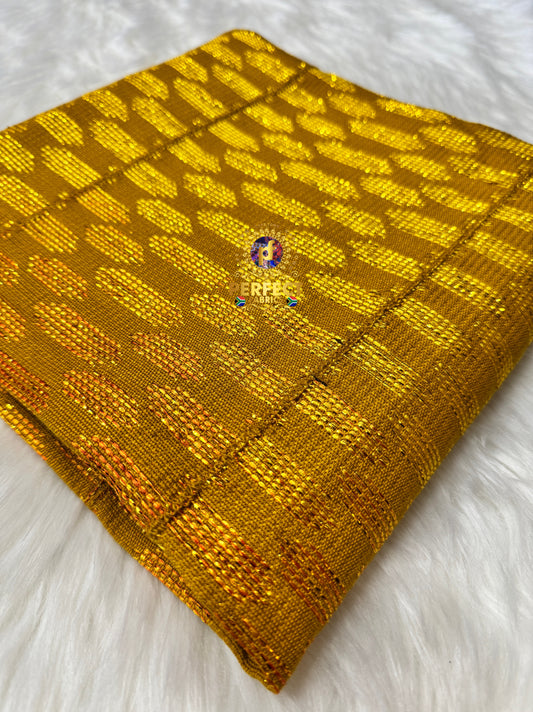 Gold Tones Ombre Ashanti Kente