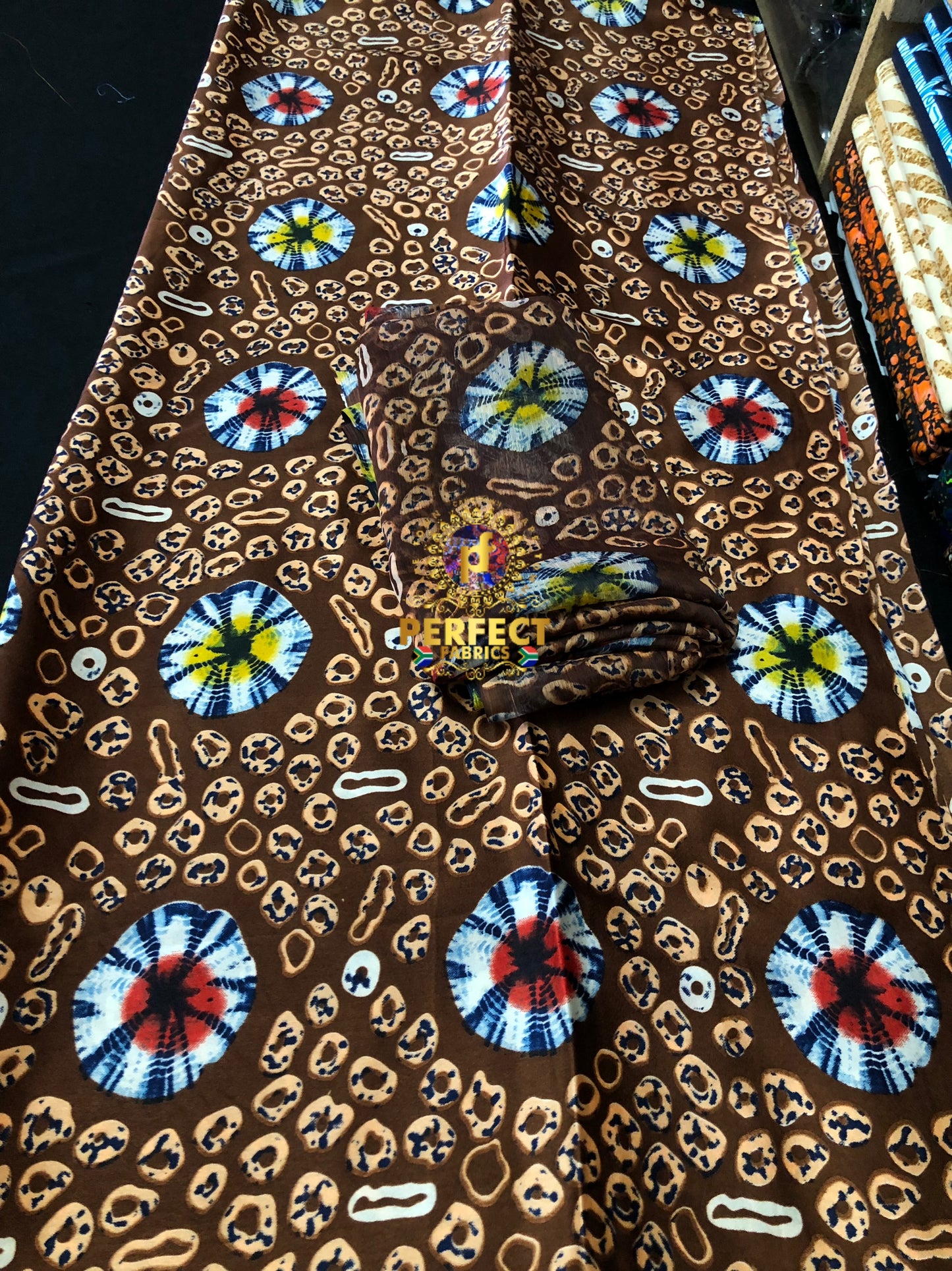 Unique Adire Silk Set