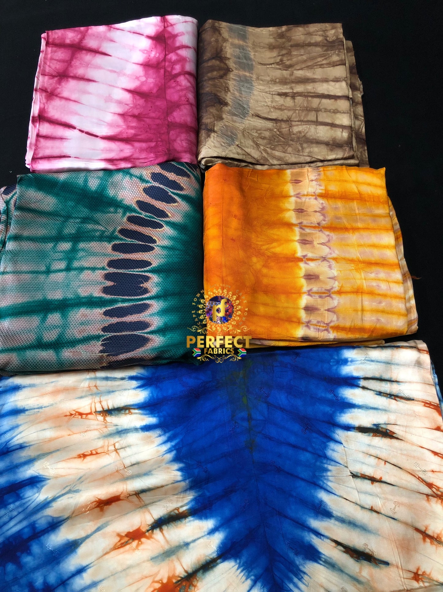 5pcs Silk Adire Combo