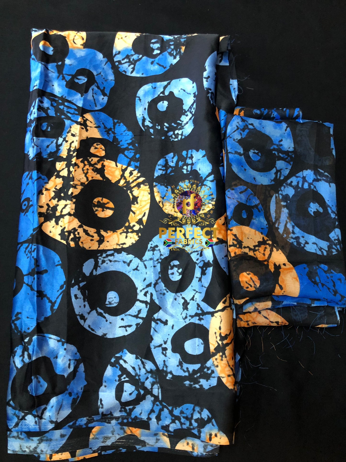 Unique Adire Silk Set