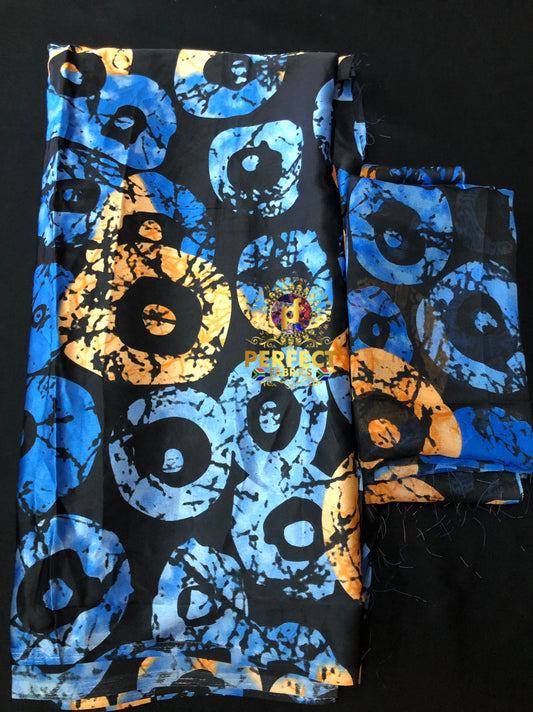 Unique Adire Silk Set