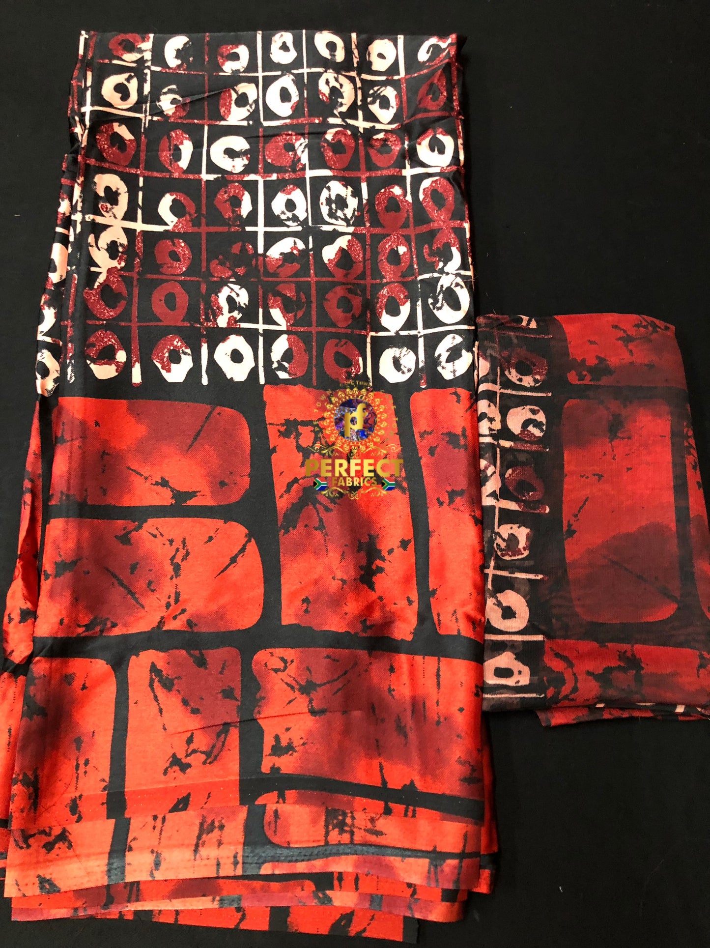 Unique Adire Silk Set