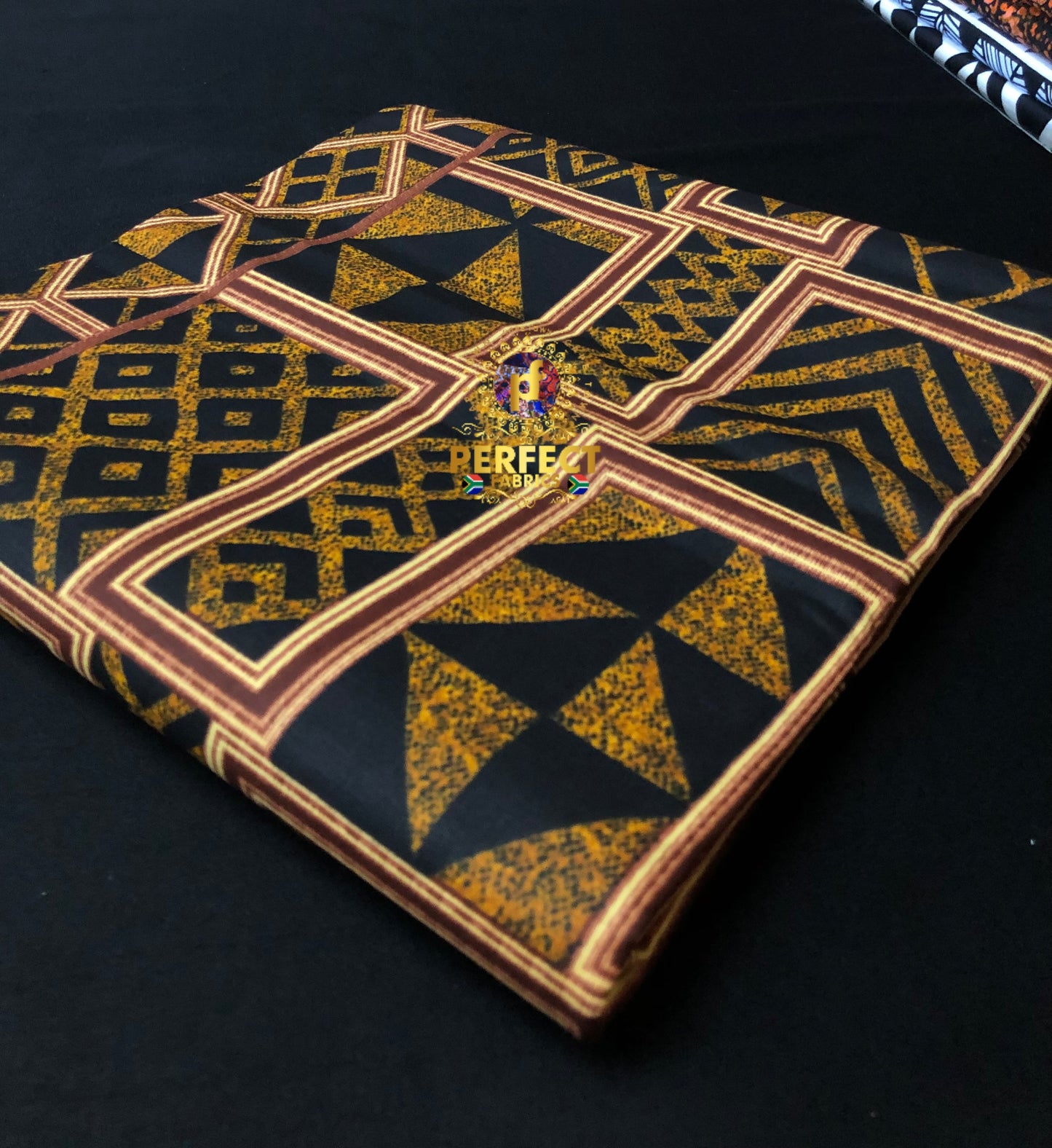 Black & Gold Tribal Ankara