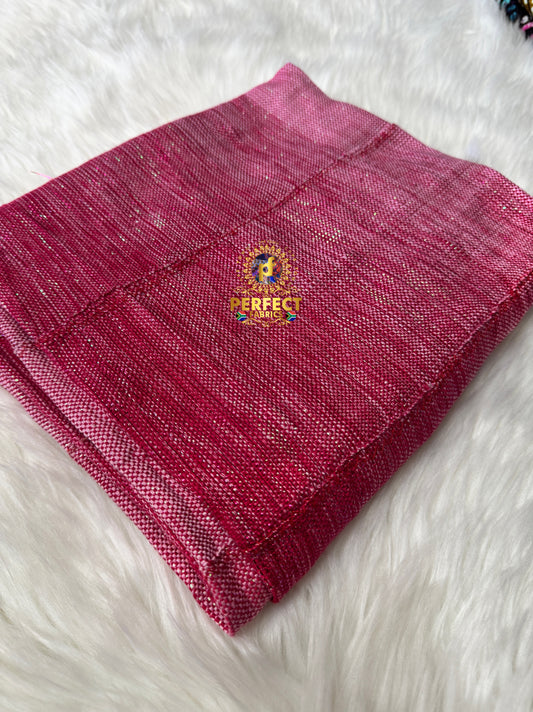 Pink Tones Ombre Shimmery Plain Kente