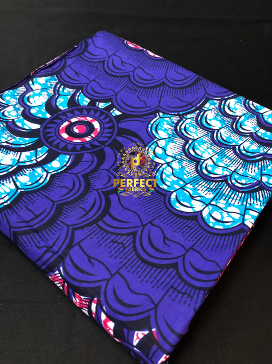 Unique Floral Cotton Ankara