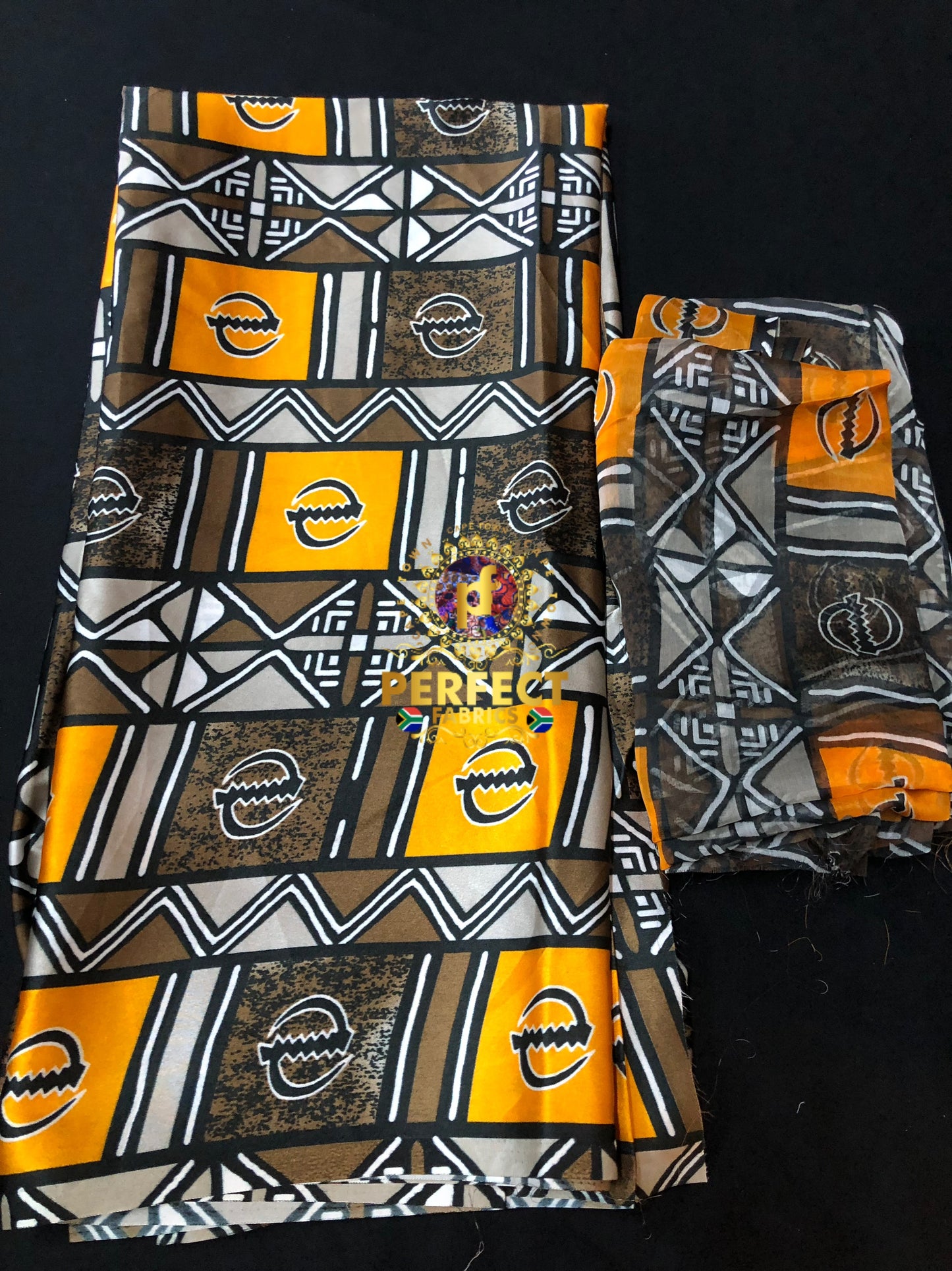 Adinkra Silk Set