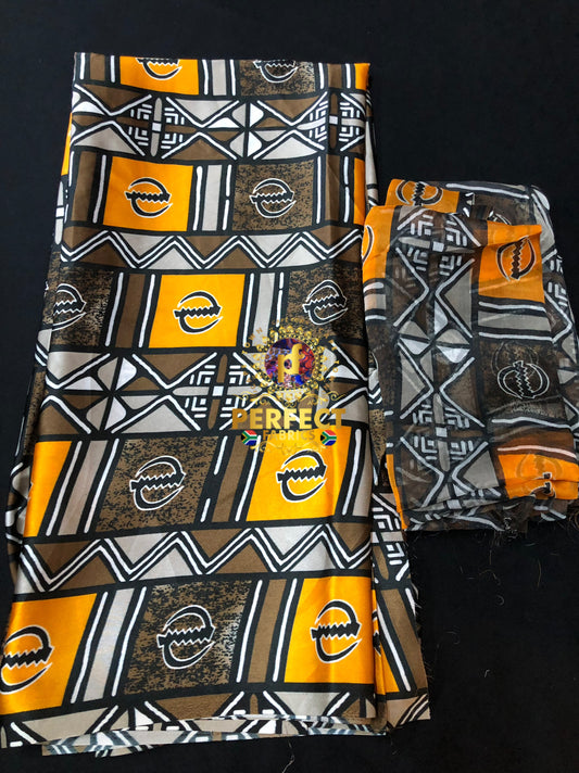 Adinkra Silk Set