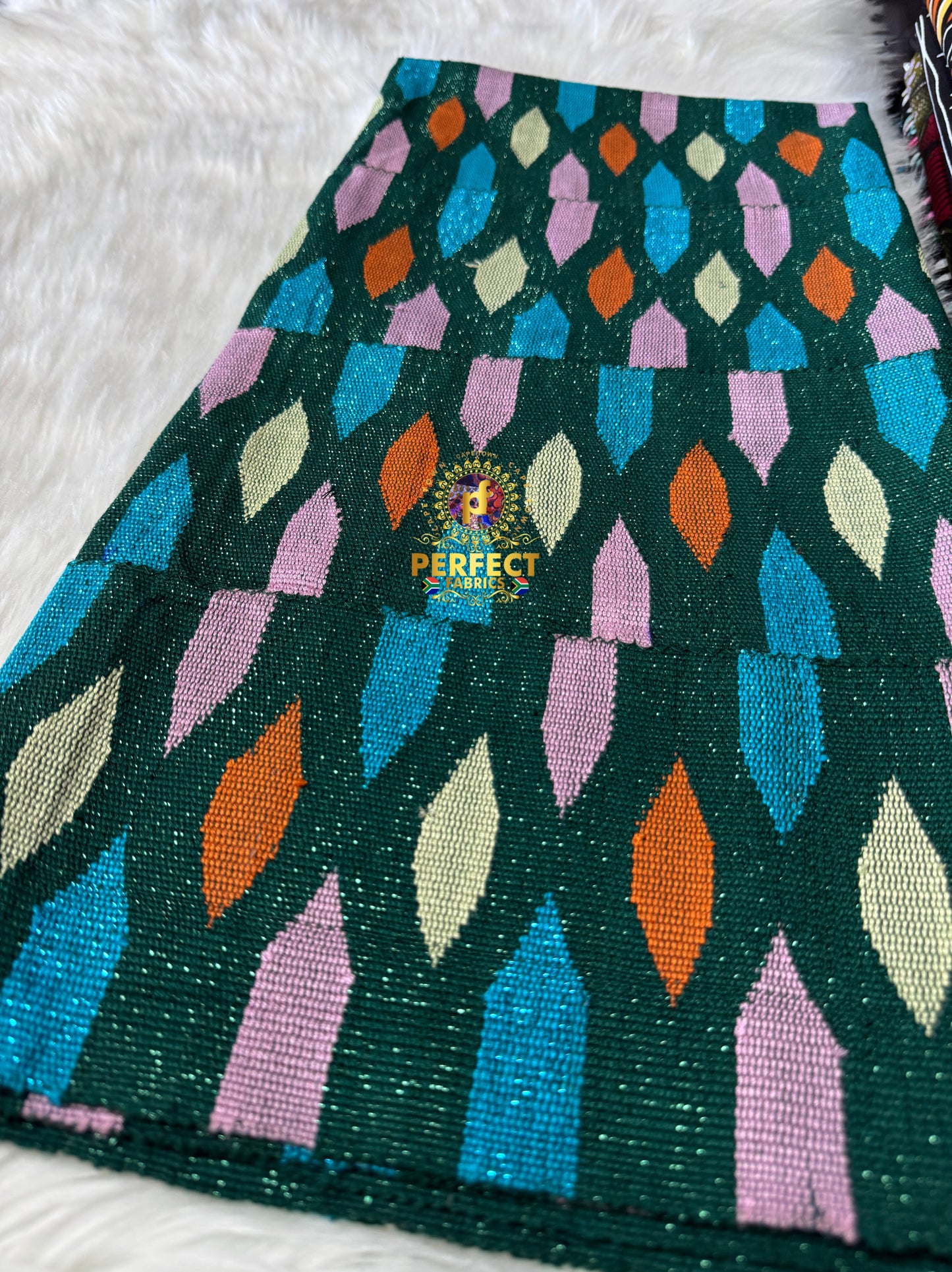 Unique Colourful Ashanti Kente