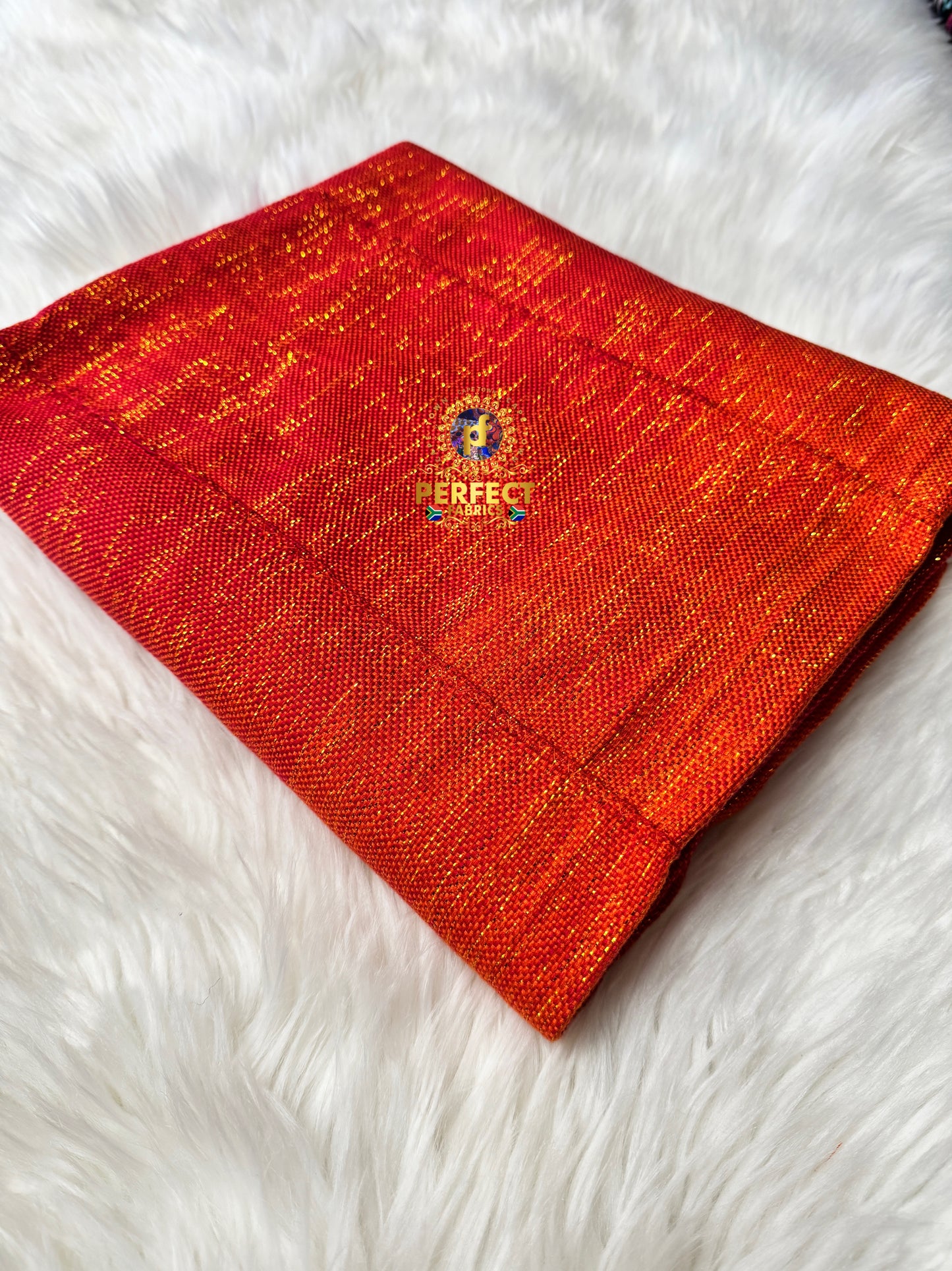 Orange & Pink Ombre - Extra Gold Shining