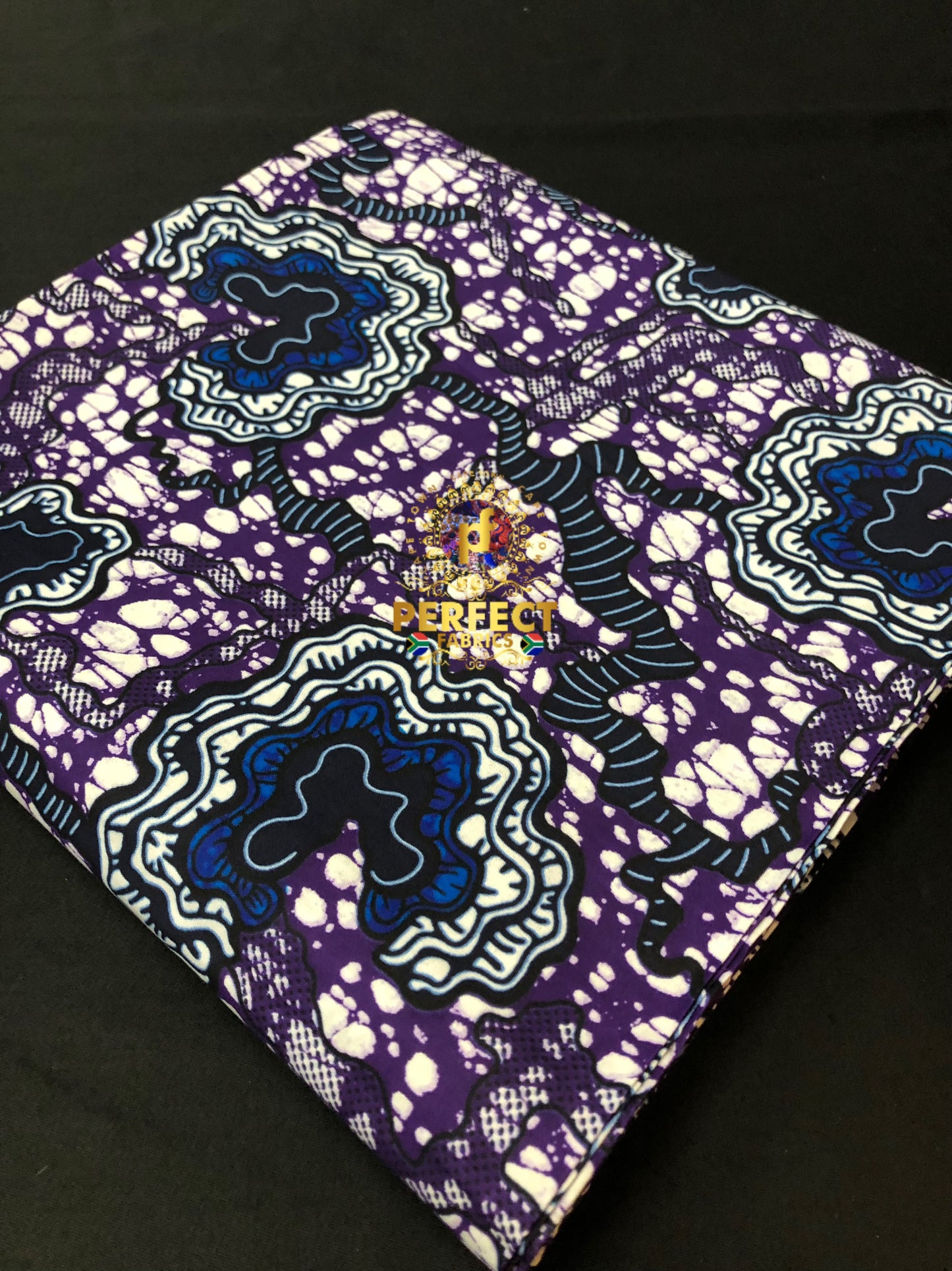 Unique Floral Cotton Ankara