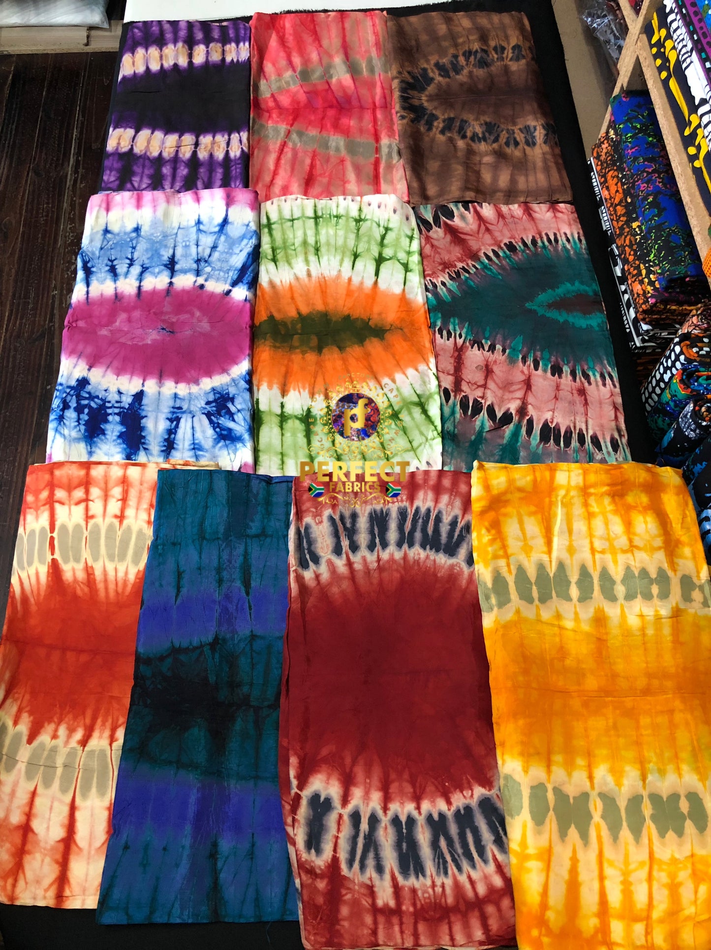 10pcs Silk Adire Combo