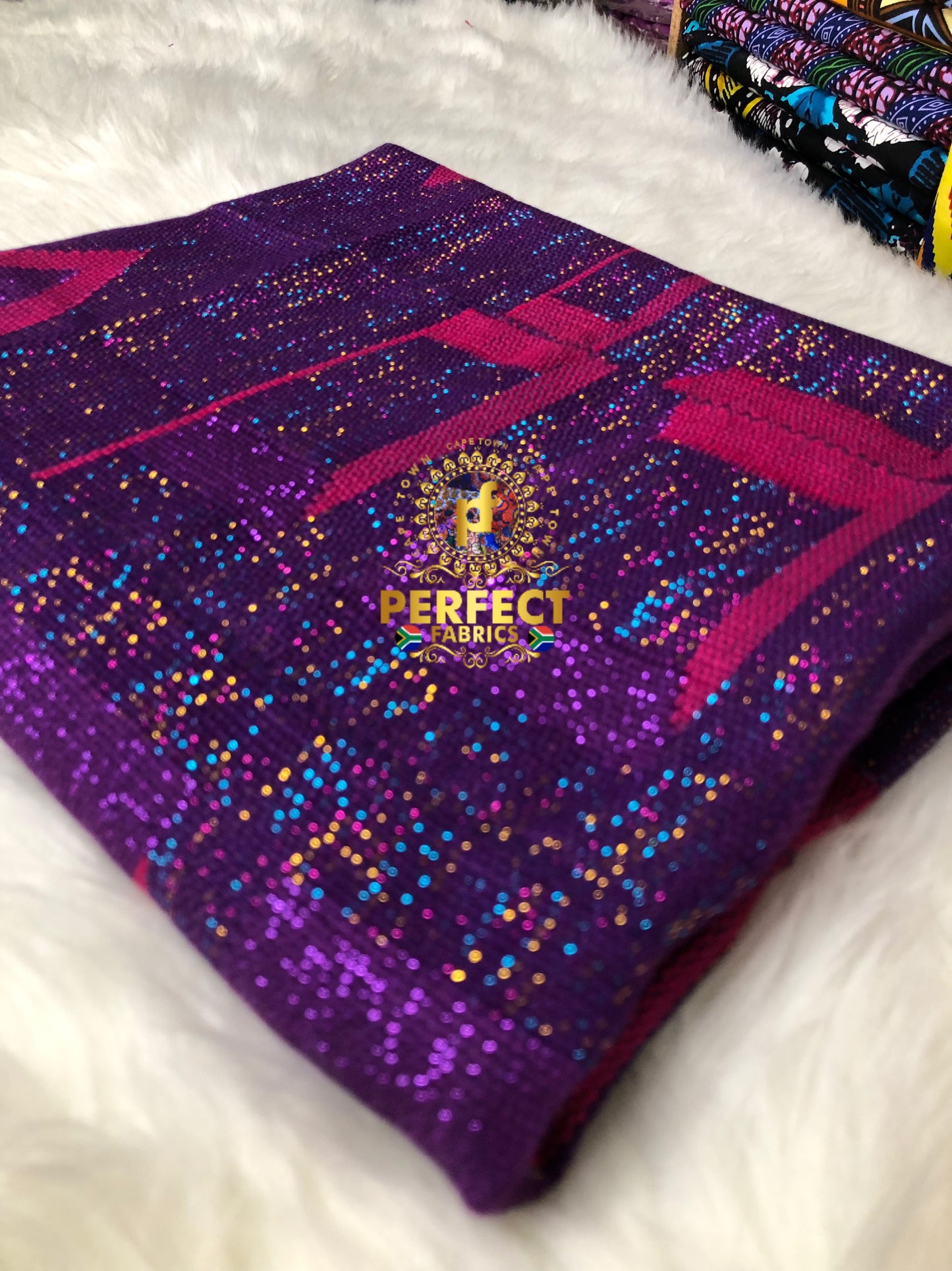 Pink & Purple Ashanti Kente
