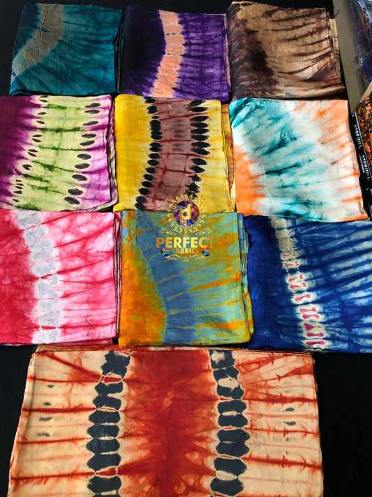 10pcs Silk Adire Combo