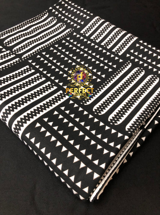 Black & White Tribal Ankara