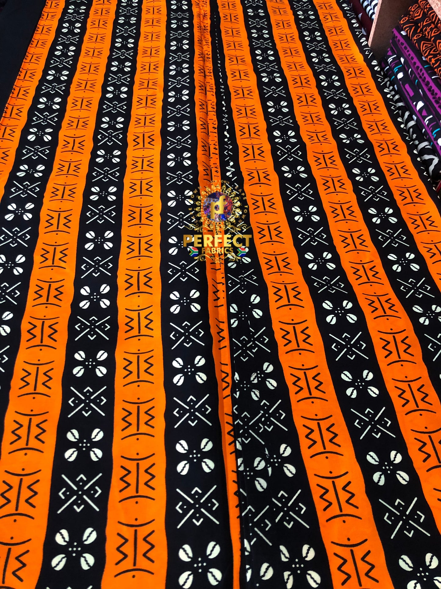 Burnt Orange Tribal Ankara