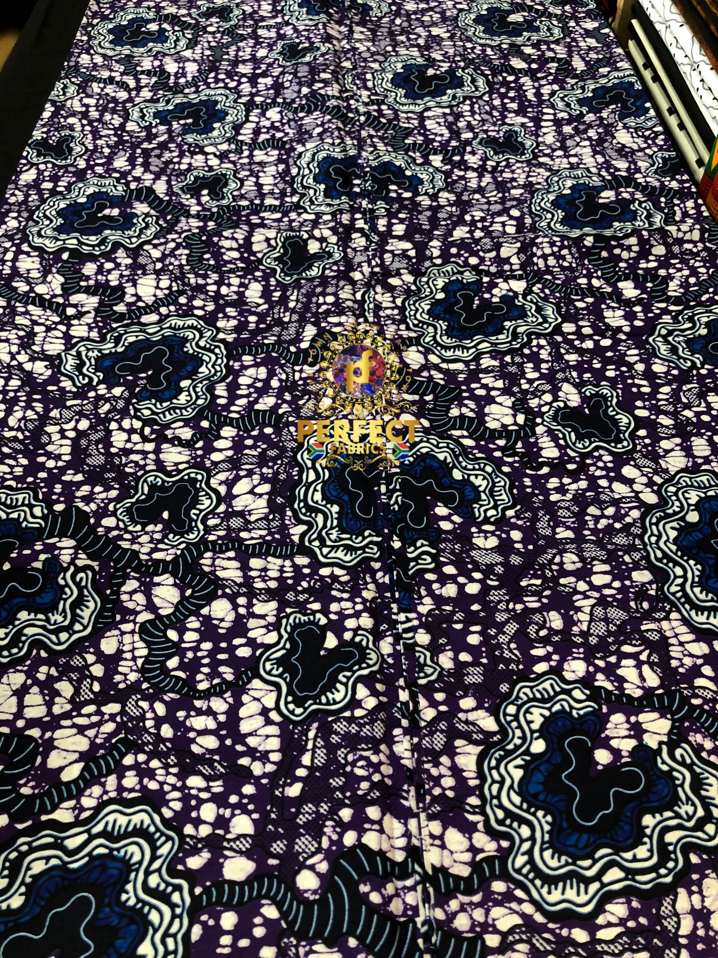 Unique Floral Cotton Ankara