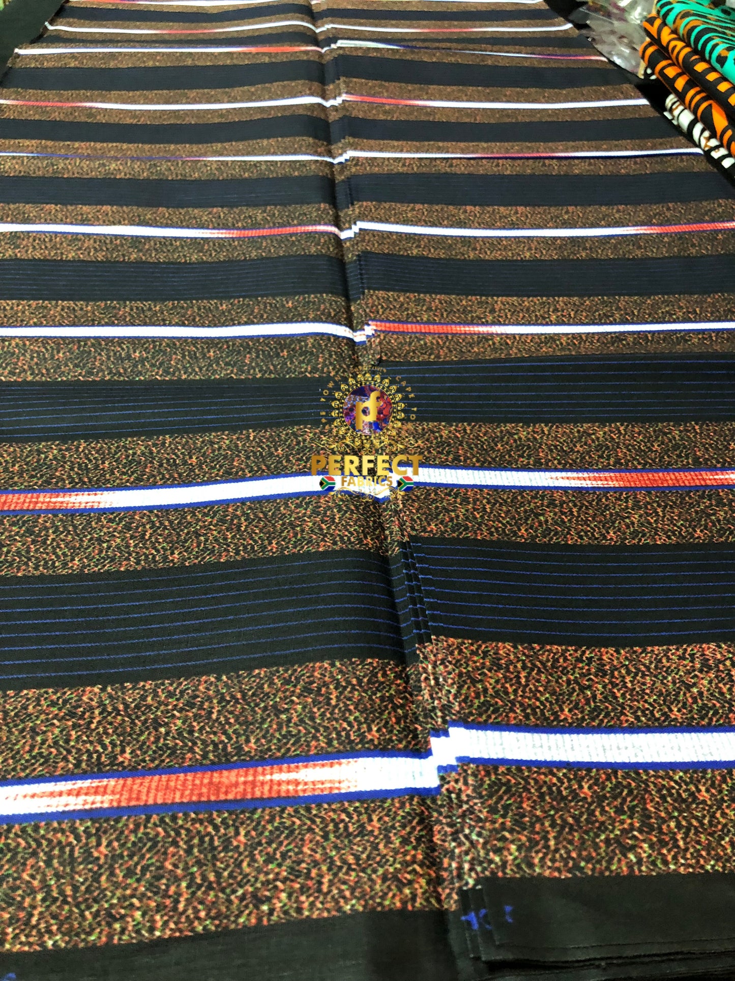 Unique Cotton Fugu Kente Ankara