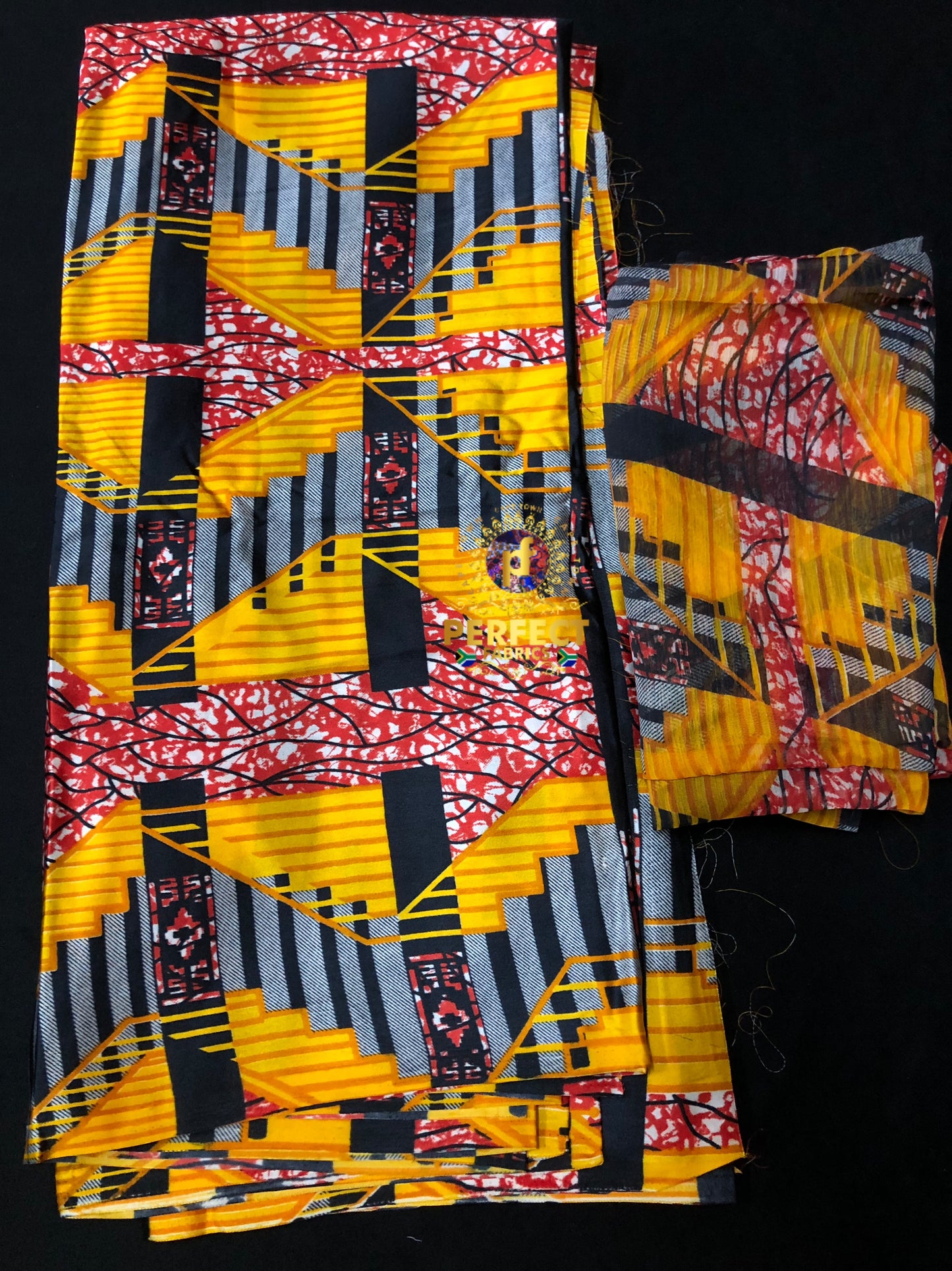 Unique Ankara Silk Set