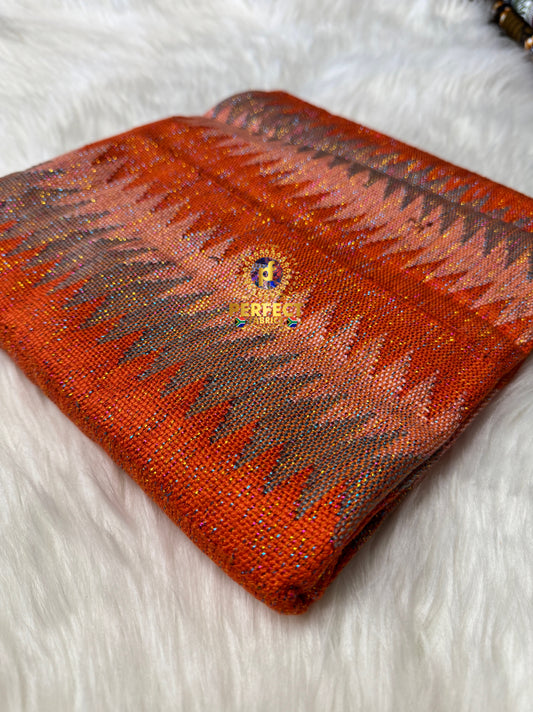Orange Tones Ashanti Kente