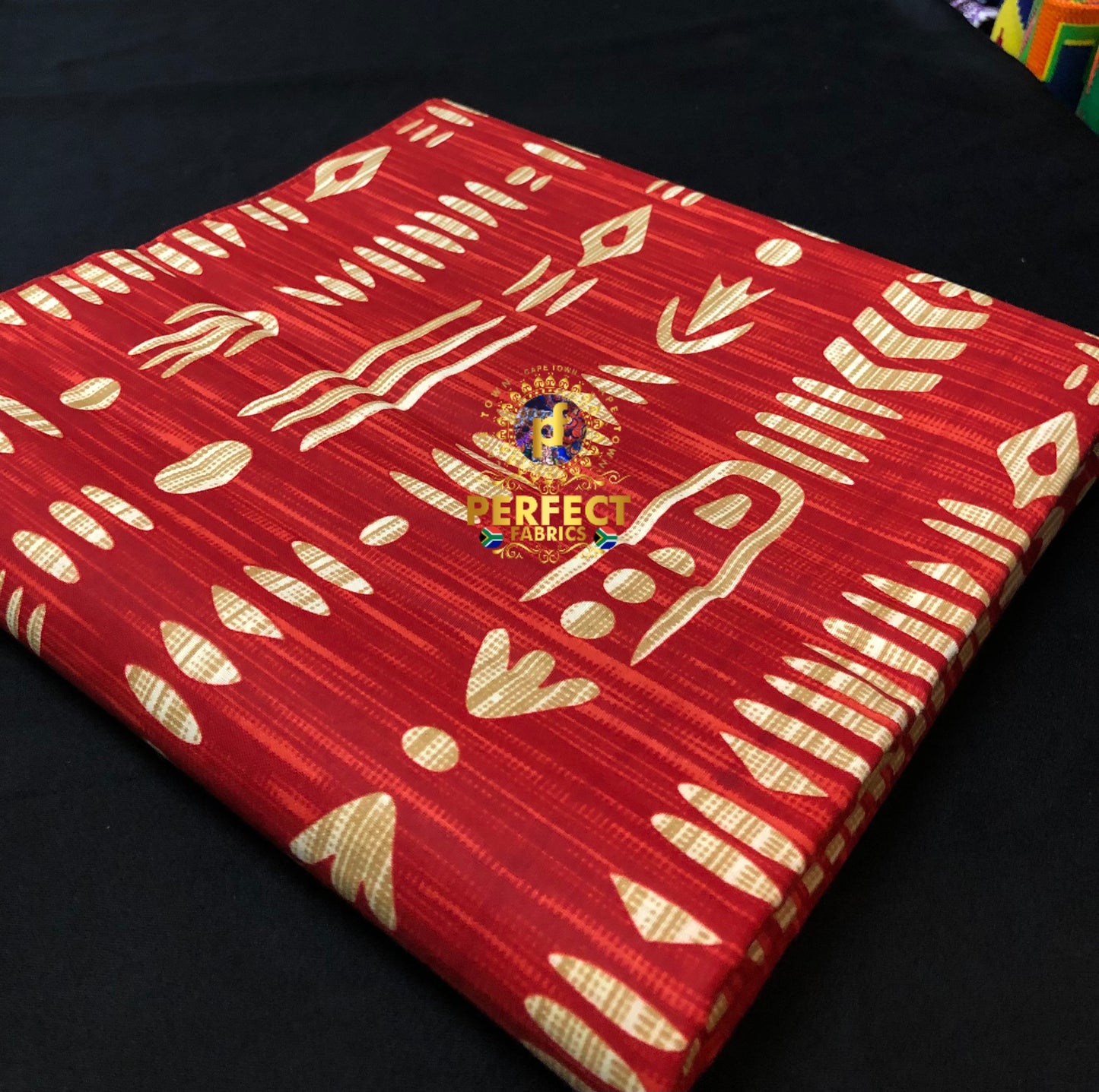 Red & Cream Tribal Ankara