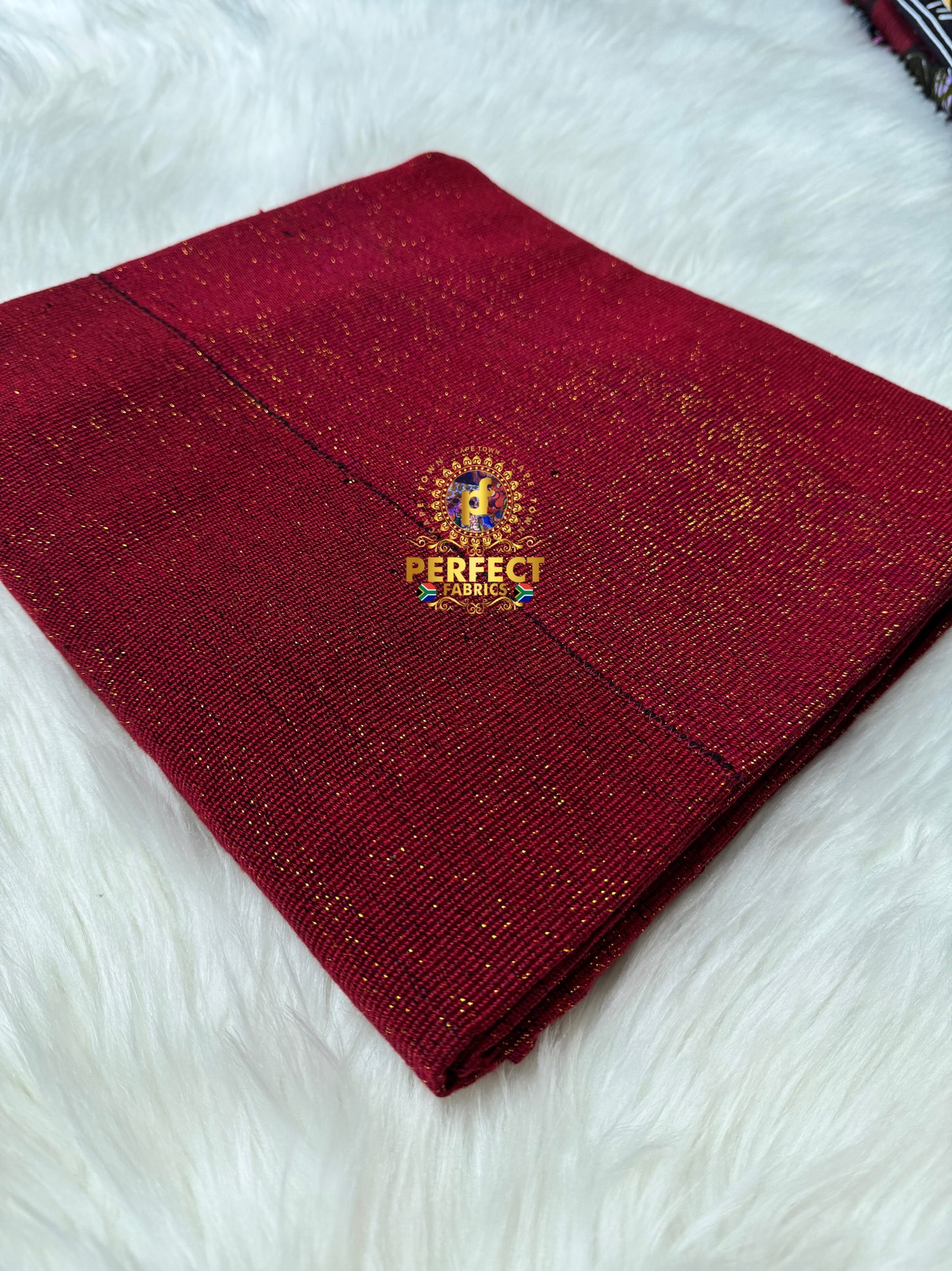 Fugu- Maroon Mixed Shimmery Plain