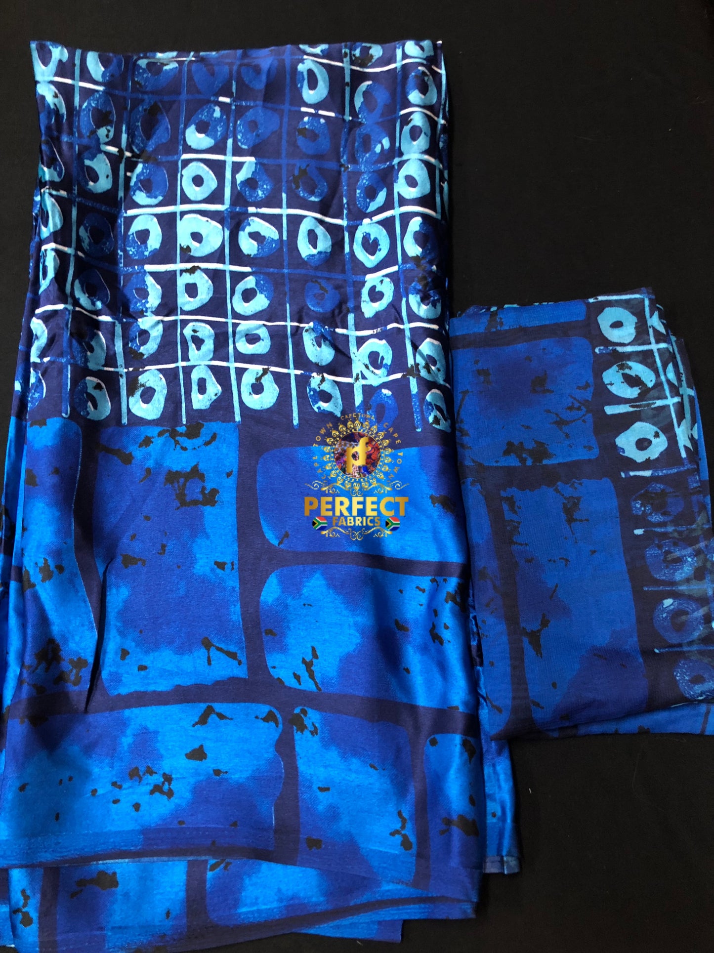 Unique Adire Silk Set