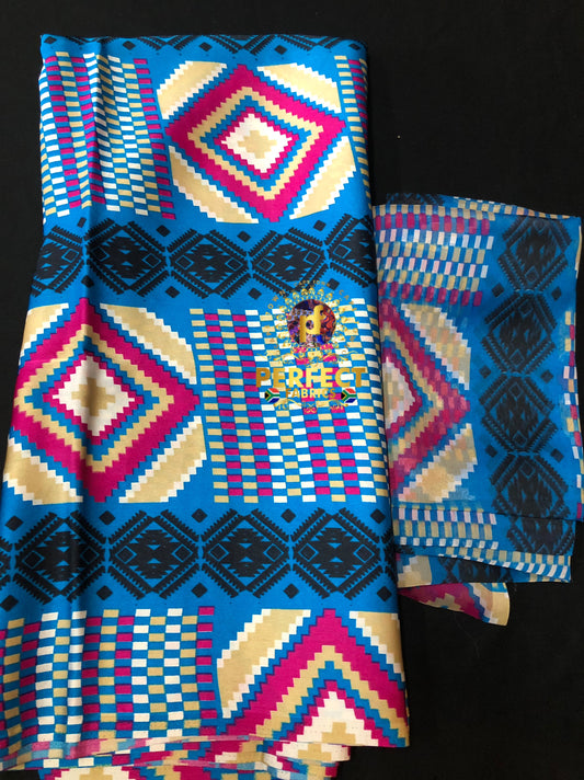 Kente Silk Set